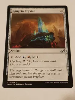Raugrin Crystal Ikoria lair Of Behemoths Mtg Card Mint Condition - Image 1