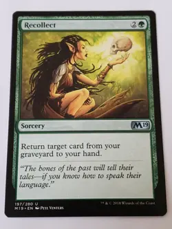 Recollect M19 Mtg Card Mint Condition - Image 1