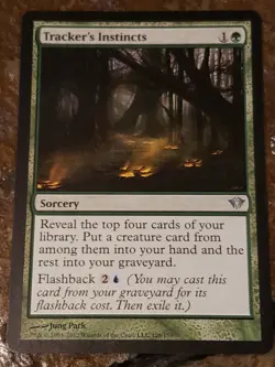 Trackers Instincts Dark Ascension Mtg Card Mint Condition - Image 1