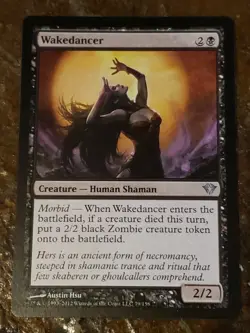 Wakedancer Dark Ascension Mtg Card Mint Condition - Image 1