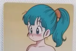 Dragon Ball Bulma Lewd Anime Doujin Waifu Double Sided Card AGC CCG - Image 2