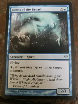 Niblis Of The Breath Dark Ascension Mtg Card Mint Condition - Image 1