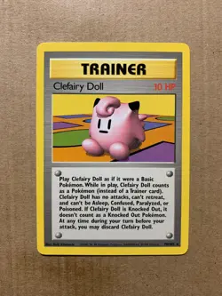 Clefairy Doll 70/102 Base Set - Rare Pokemon Card - NM/Mint - Image 1