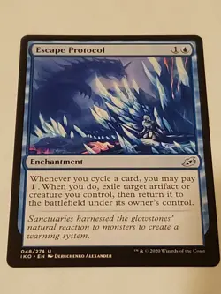 Escape Protocol Ikoria lair Of Behemoths Mtg Card Mint Condition - Image 1