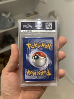 2002 POKEMON EXPEDITION #4 BLASTOISE-REVERSE FOIL PSA 6 - Image 4