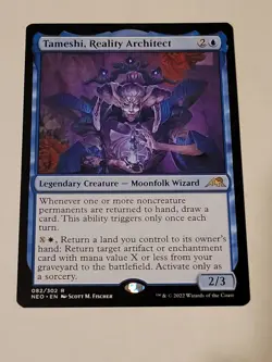 MTG Tameshi, Reality Architect Kamigawa: Neon Dynasty 082/302 Regular Rare - Image 1