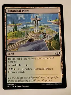 MTG Botanical Plaza Streets of New Capenna 247/281 Regular Common - Image 1