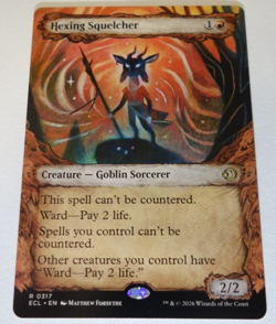 Hexing Squelcher (Showcase) Lorwyn Eclipsed Regular - Image 1
