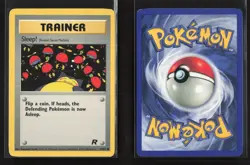 Sleep! 79/82 Common Team Rocket Pokemon HP - Image 1