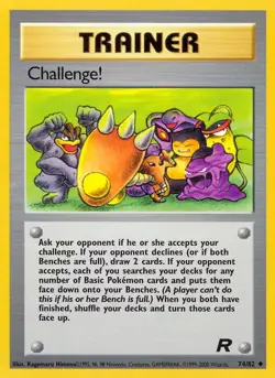 Pokemon Team Rocket Unlimited - Choose Your Card - LP/NM Wizards of The Coast - Image 3