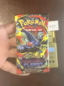 VERY HEAVY! BIG HITUUU 22.59g Phantasmal Flames Pokemon TCG Booster (SEALED) - Image 2