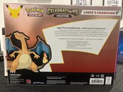 Pokemon TCG Celebrations Collection Lance's Charizard V Box Sealed - Image 2