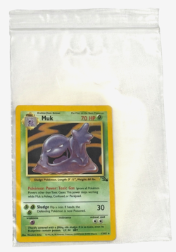 Muk 13/62 Holo Rare Unlimited Fossil Set 1999 - Pokemon Card TCG (NM) - Image 4