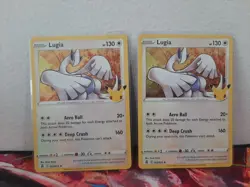 Pokemon Lugia 022/025 Holo Rare Celebrations 25th Anniversary MINT - Image 3