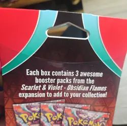 2X Pokemon Scarlet & Violet Obsidian Flames Booster Bundles. 6 Packs Total - Image 3