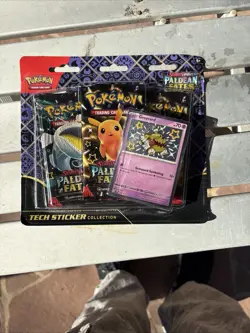 Pokemon Scarlet And Violet Paladin Fates Tech Sticker Collection Greavard 3-pack - Image 4