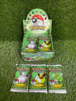 MINT BOX FRESH - Pokemon Jungle Booster Pack | Unlimited | FACTORY SEALED WOTC - Image 1