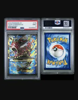 2016 Pokemon XY Breakpoint M Gyarados EX #115 Full Art - PSA 9 MINT - Image 3
