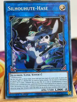 Silhouhute-Hase INFO-DE052 Secret Rare Deutsch NM YUGIOH - Image 1