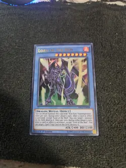Yugioh! 1x Lord of the Red - DRL3-EN068 - Ultra Rare - 1st Edition - Image 1
