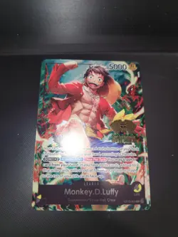 Monkey.D.Luffy (2nd Anniversary Tournament) ST13-003 One Piece Promotion... - Image 1