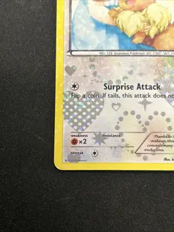 Pokemon TCG Eevee RC14/RC25. 2013 Radiant Collection Uncommon Card LP - Image 4