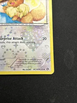 Pokemon TCG Eevee RC14/RC25. 2013 Radiant Collection Uncommon Card LP - Image 5