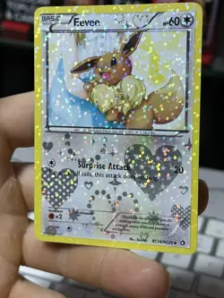 Eevee RC14/RC25 Legendary Treasures 2013 Radiant Collection Pokemon Card TCG - Image 4