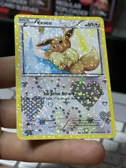 Eevee RC14/RC25 Legendary Treasures 2013 Radiant Collection Pokemon Card TCG - Image 5