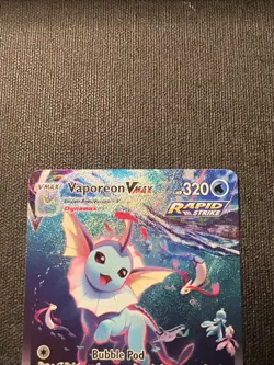 Vaporeon VMAX - SWSH182 - SWSH: Sword & Shield Promo Cards (SWSD) Near Mint - Image 2