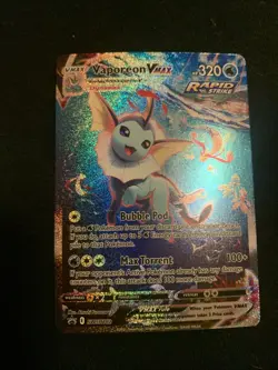 Vaporeon VMAX SWSH182 SWSH: Sword & Shield Promo Cards Holo - Image 1