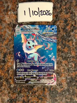 Vaporeon VMAX SWSH182 SWSH: Sword & Shield Promo Cards Holo - Image 1