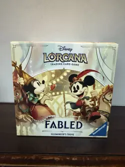 Disney LORCANA Fabled Illumineer’s Trove New Sealed 2025 - Image 1