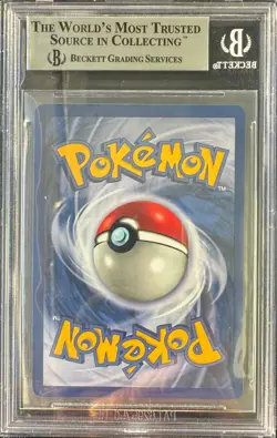 Pokemon 1999 1st Ed. Base Set Shadowless Charizard Holo #4 THIN STAMP BGS 9 - Image 2