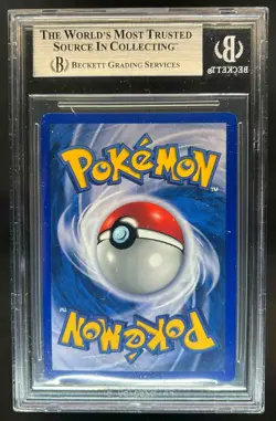 1999 Pokemon Base Set Shadowless Hitmonchan Holo #7/102 BGS 9 - Image 2
