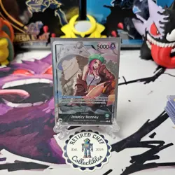 One Piece TCG English Jewelry Bonney 019 Parallel - 500 Years in the Future OP07 - Image 1