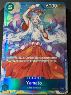 Yamato (Alternate Art) OP13-054 Carrying On His Will Foil - Image 1
