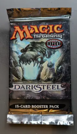 Magic the Gathering MTG Darksteel Booster Sealed English - Image 1