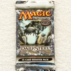 MTG: 3 DARKSTEEL Sealed Booster Packs from Box - 1 of Each Art Cover - English - Image 2