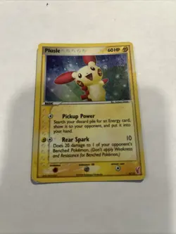 Plusle 6/12 Holo Exclusive 2006 EX Trainer Tool Kit Pokemon TCG Card - Image 1