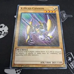 X-Head Cannon SDKS-EN005 1st Edition Common LP Light Play Yu-Gi-Oh! Card - Image 3