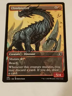 Cloudpiercer Showcase Ikoria Lair Of Behemoths Mtg Card Mint Condition - Image 1