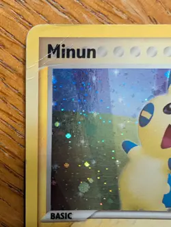 Minun 6/12 Holo EX Trainer Kit Pokemon TCG Card - Image 3