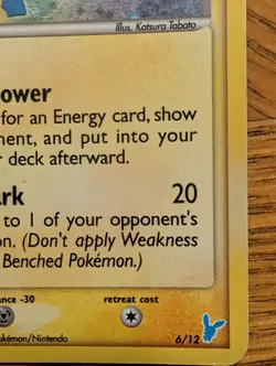 Minun 6/12 Holo EX Trainer Kit Pokemon TCG Card - Image 5
