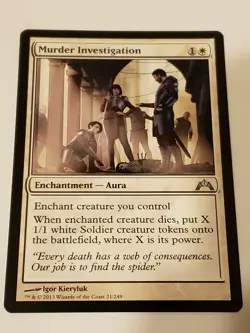 Murder Investigation Gatecrash Mtg Card Mint Condition - Image 1