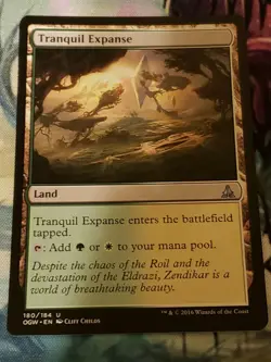Tranquil Expanse Oath Of the Gatewatch Mtg Card Mint Condition - Image 1
