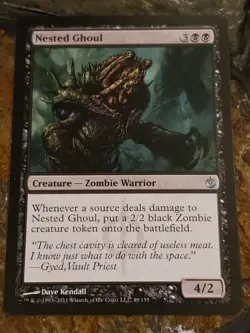 Nested Ghoul Mirrodin Besieged Mtg Card Mint Condition - Image 1
