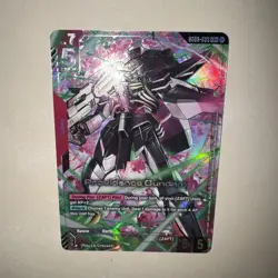 PRESALE GUNDAM CARD GAME PROVIDENCE GUNDAM GD03-033 LR+ HOLO FOIL ENG STEEL REQ. - Image 5