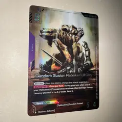 Gundam TCG GD03-053 Gundam Gusion Rebake Full City Alt Art R+ Card Game CCG Eng - Image 2