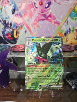 Meowscarada ex 033 Sv: Scarlet & Violet Promo Cards Holo - Image 1